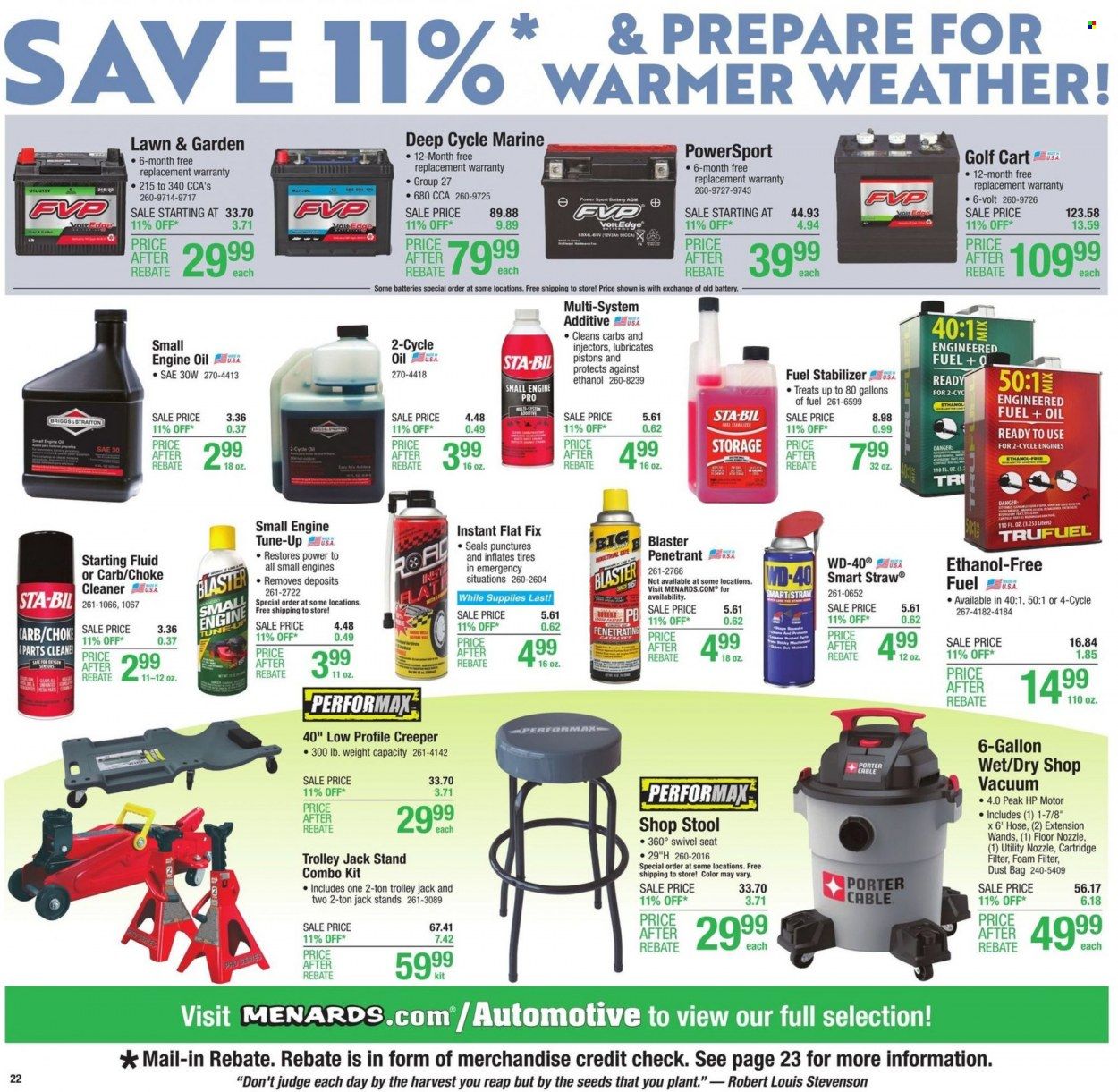Menards Weekly Ad Flyer March 16 to March 23