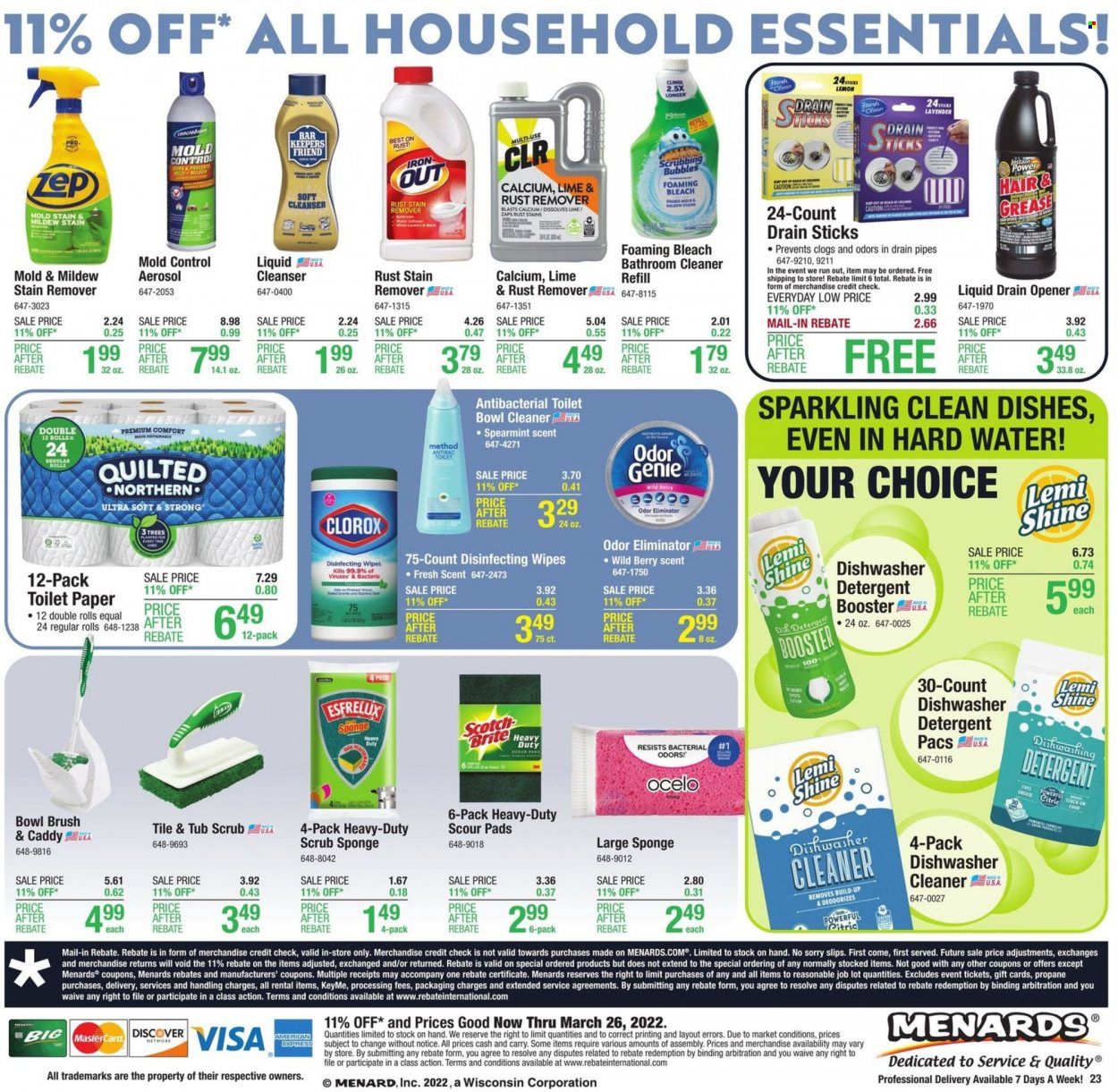 Menards Weekly Ad Flyer March 16 to March 23