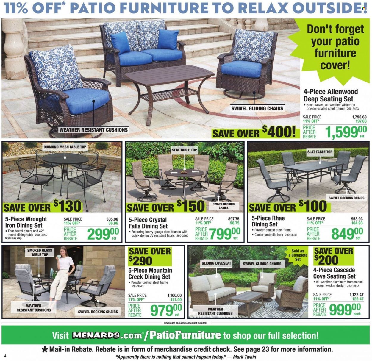 Menards Weekly Ad Flyer March 16 to March 23