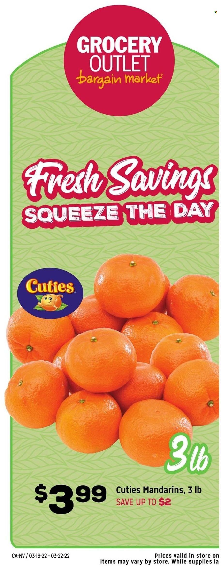 Grocery Outlet (CA, ID, OR, PA, WA) Weekly Ad Flyer March 16 to March 23