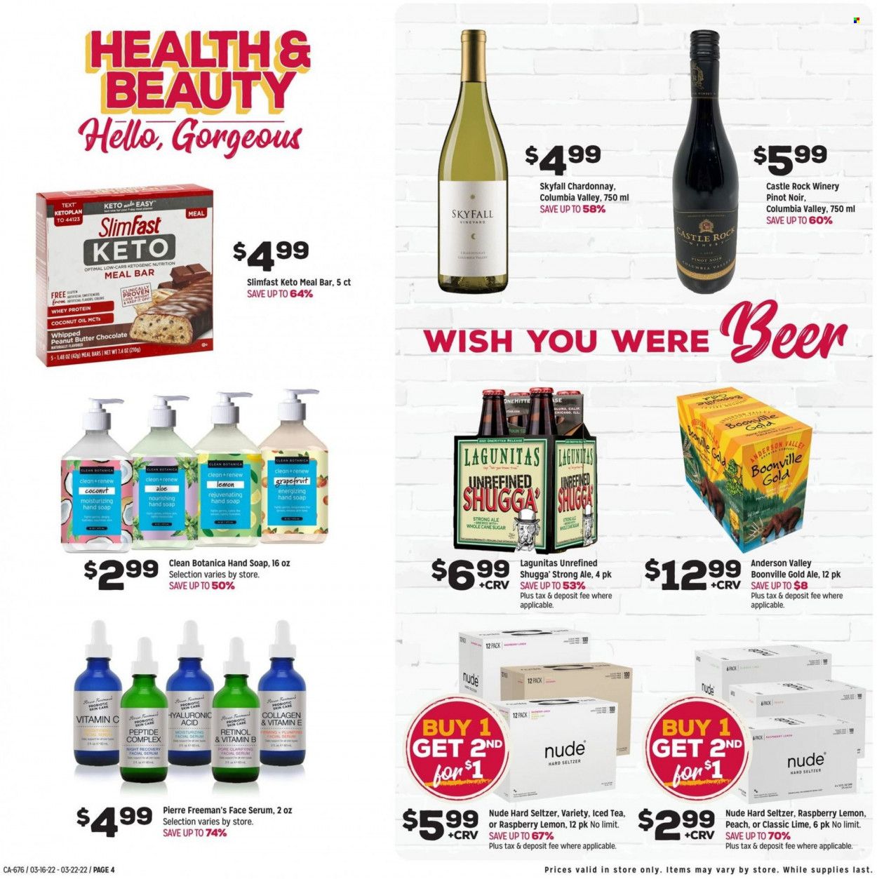 Grocery Outlet (CA, ID, OR, PA, WA) Weekly Ad Flyer March 16 to March 23
