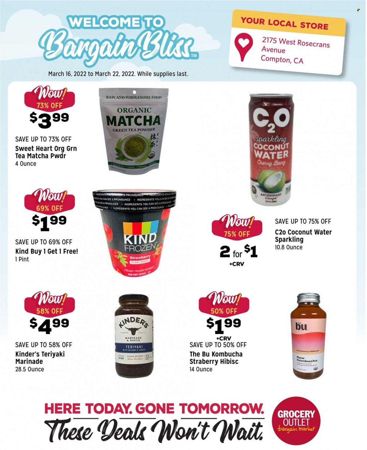 Grocery Outlet (CA, ID, OR, PA, WA) Weekly Ad Flyer March 16 to March 23