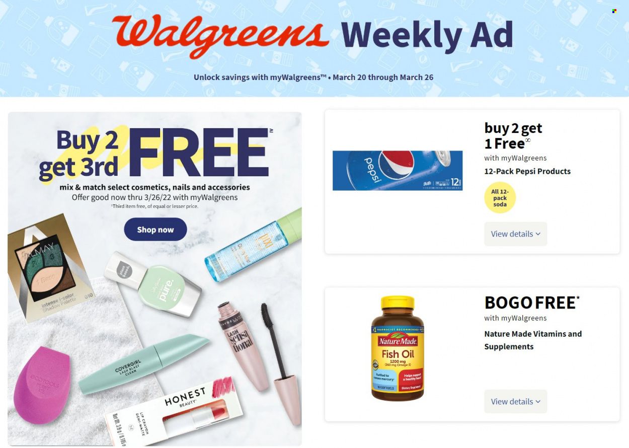 Walgreens Weekly Ad Flyer March 16 to March 23