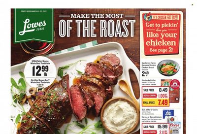 Lowes Foods (NC, SC) Weekly Ad Flyer March 16 to March 23