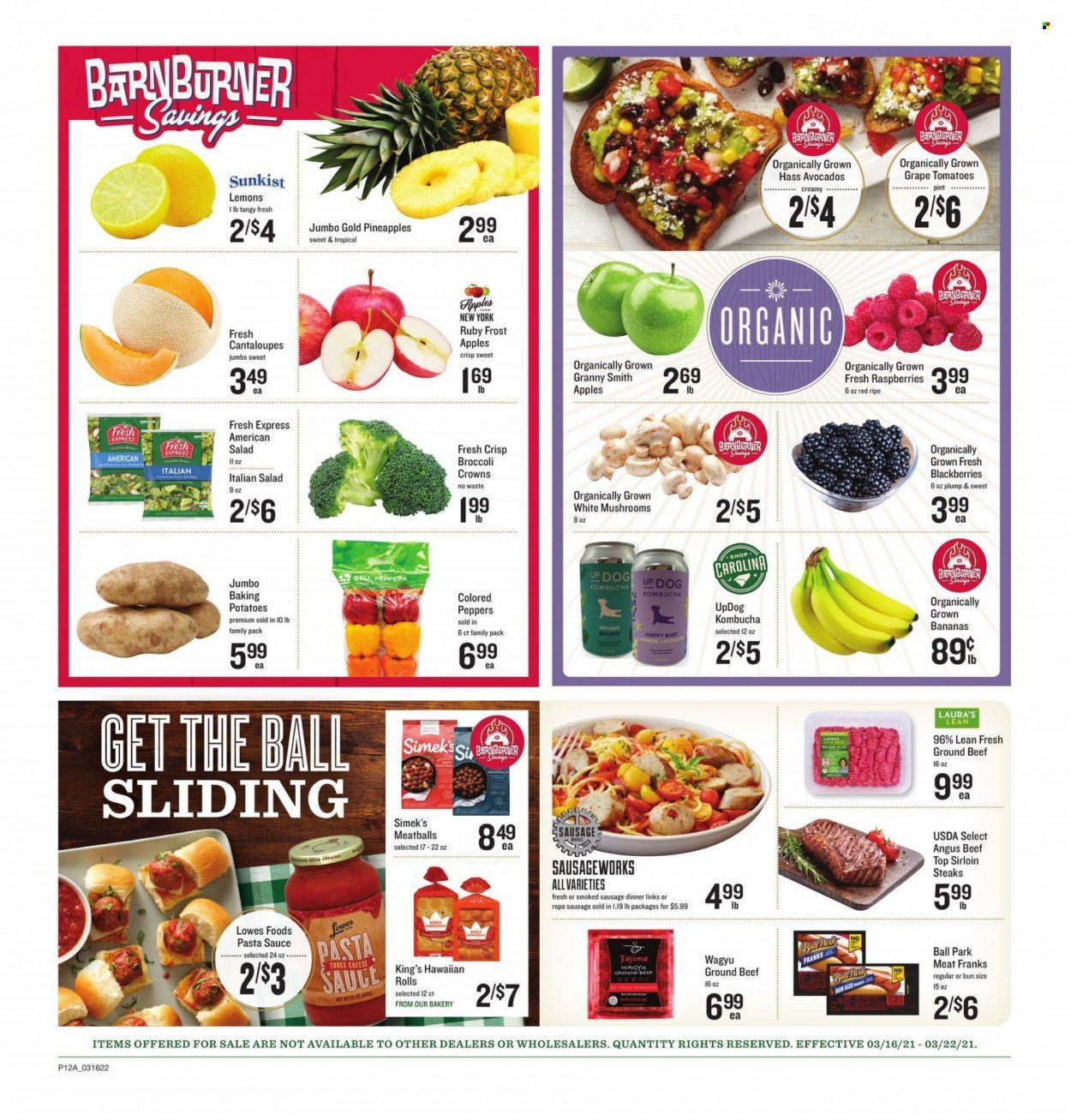 Lowes Foods (NC, SC) Weekly Ad Flyer March 16 to March 23