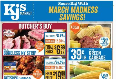 KJ´s Market (GA, SC) Weekly Ad Flyer March 16 to March 23