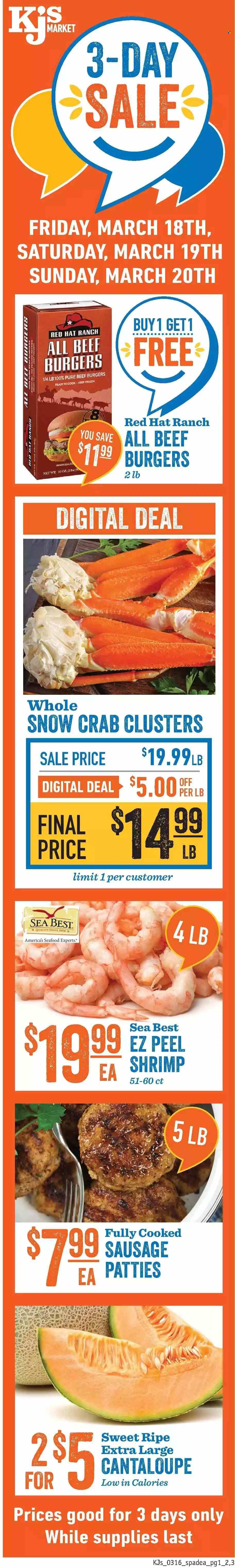 KJ´s Market (GA, SC) Weekly Ad Flyer March 16 to March 23