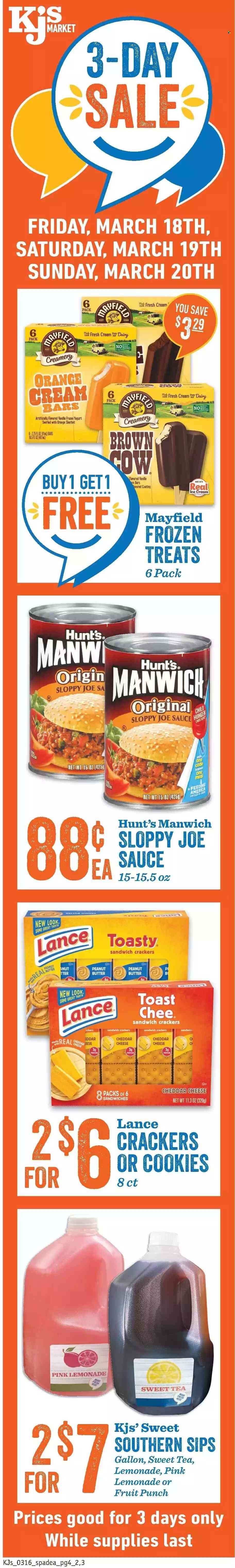 KJ´s Market (GA, SC) Weekly Ad Flyer March 16 to March 23