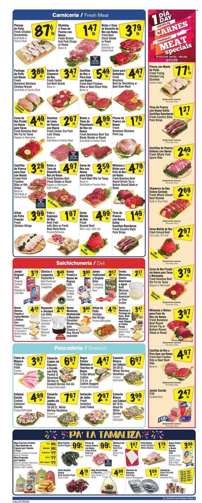 El Super (CA, NM, NV, TX) Weekly Ad Flyer March 16 to March 23