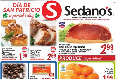 Sedano's (FL) Weekly Ad Flyer March 16 to March 23