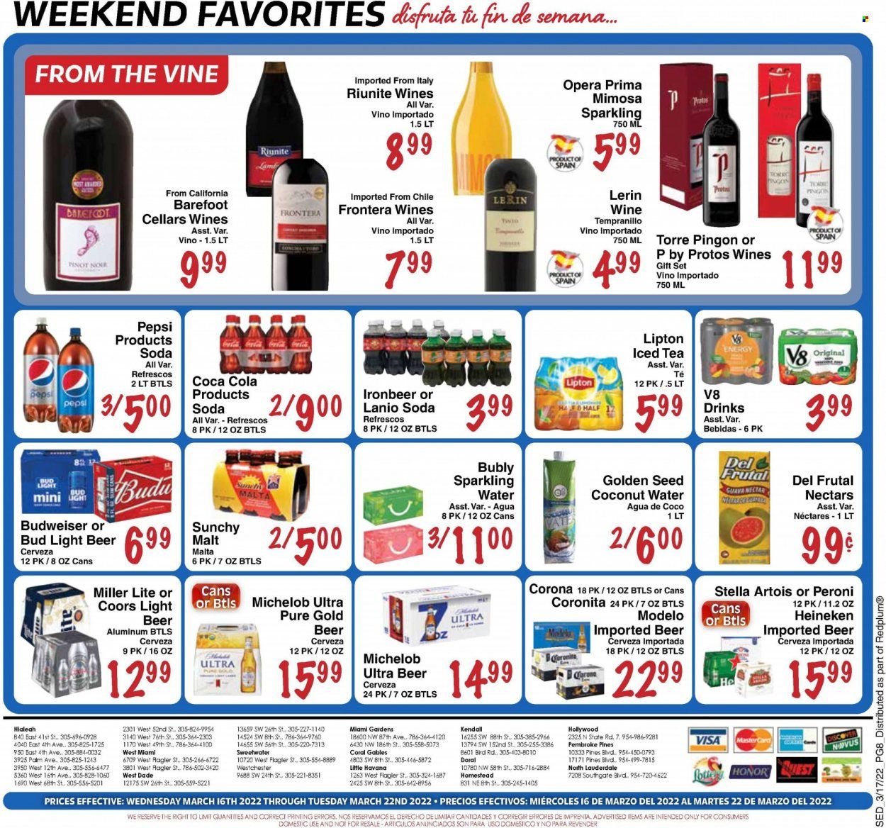 Sedano's (FL) Weekly Ad Flyer March 16 to March 23