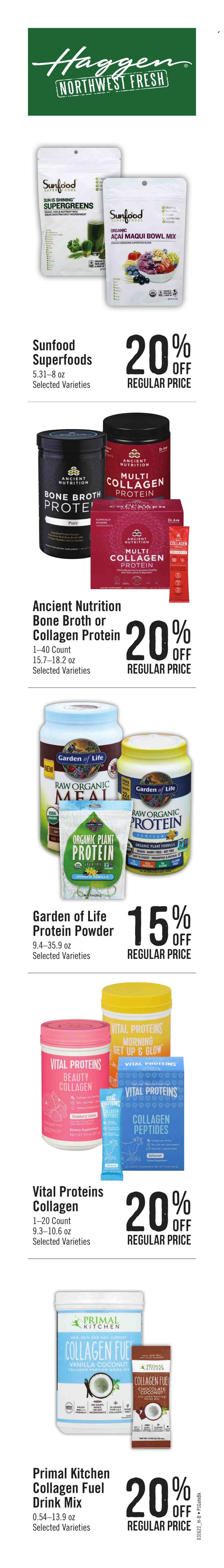 Haggen (WA) Weekly Ad Flyer March 16 to March 23
