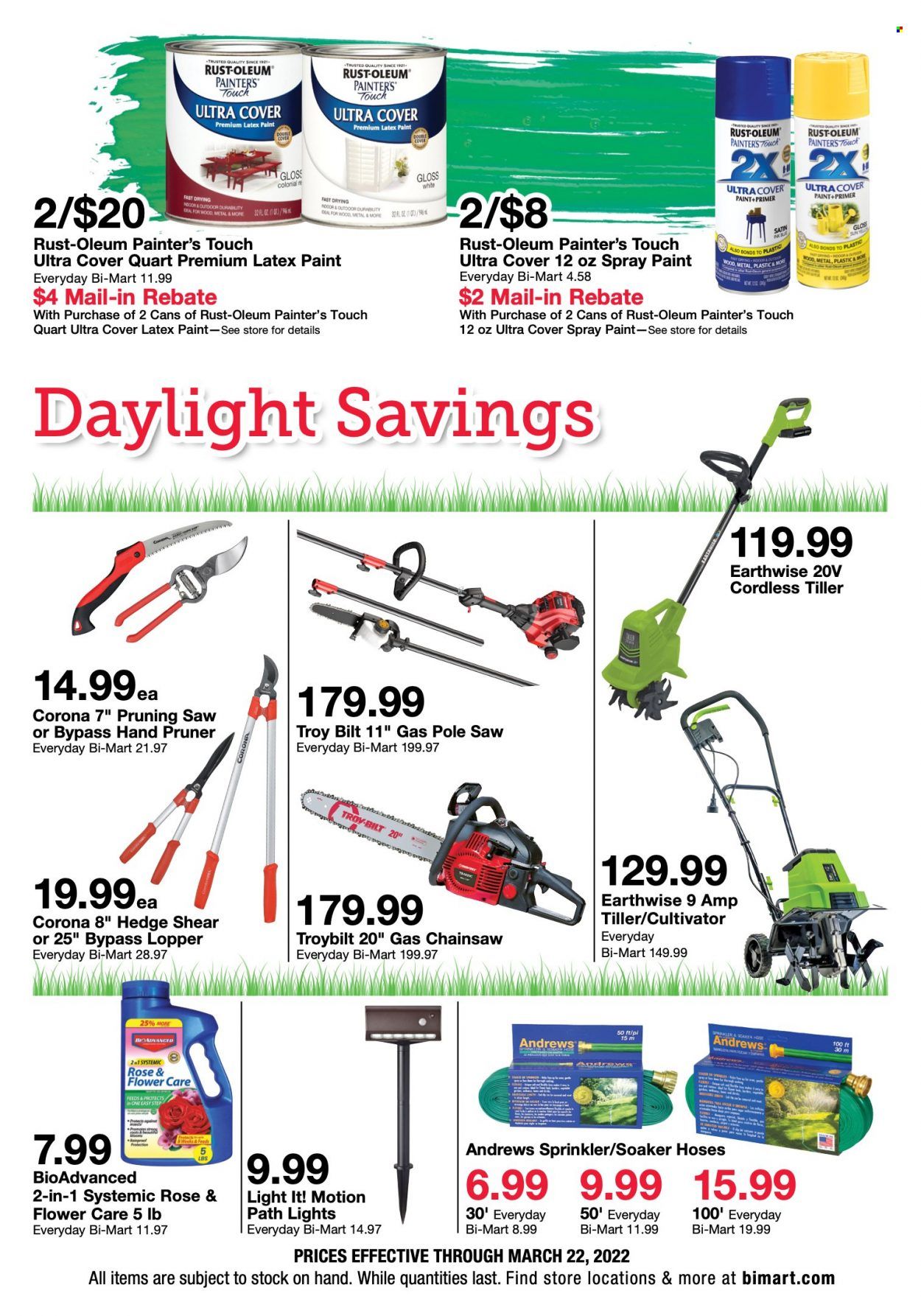 Bi-Mart (ID, OR, WA) Weekly Ad Flyer March 16 to March 23