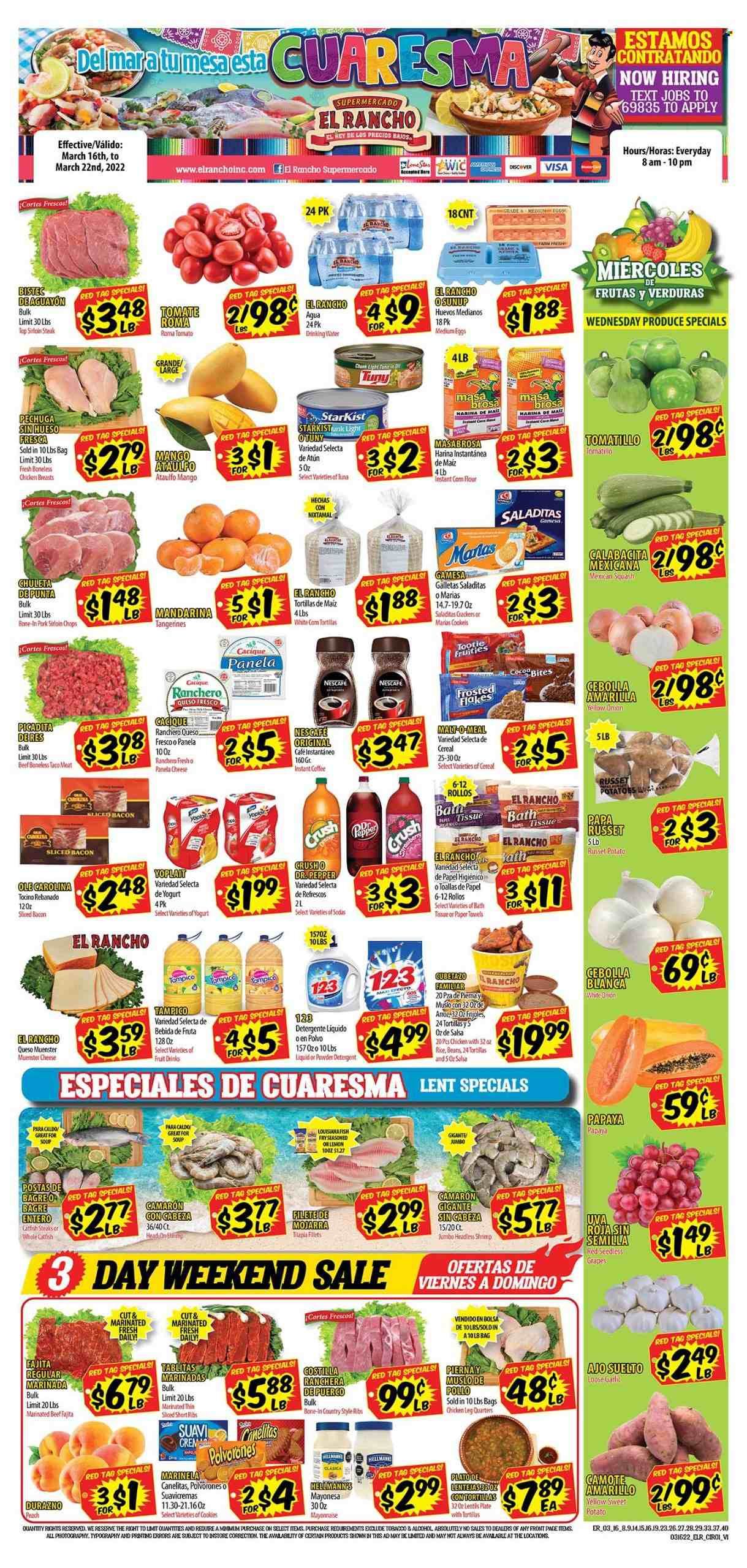 El Rancho (TX) Weekly Ad Flyer March 16 to March 23