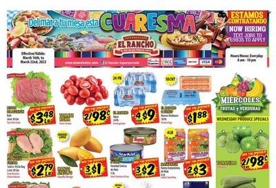 El Rancho (TX) Weekly Ad Flyer March 16 to March 23