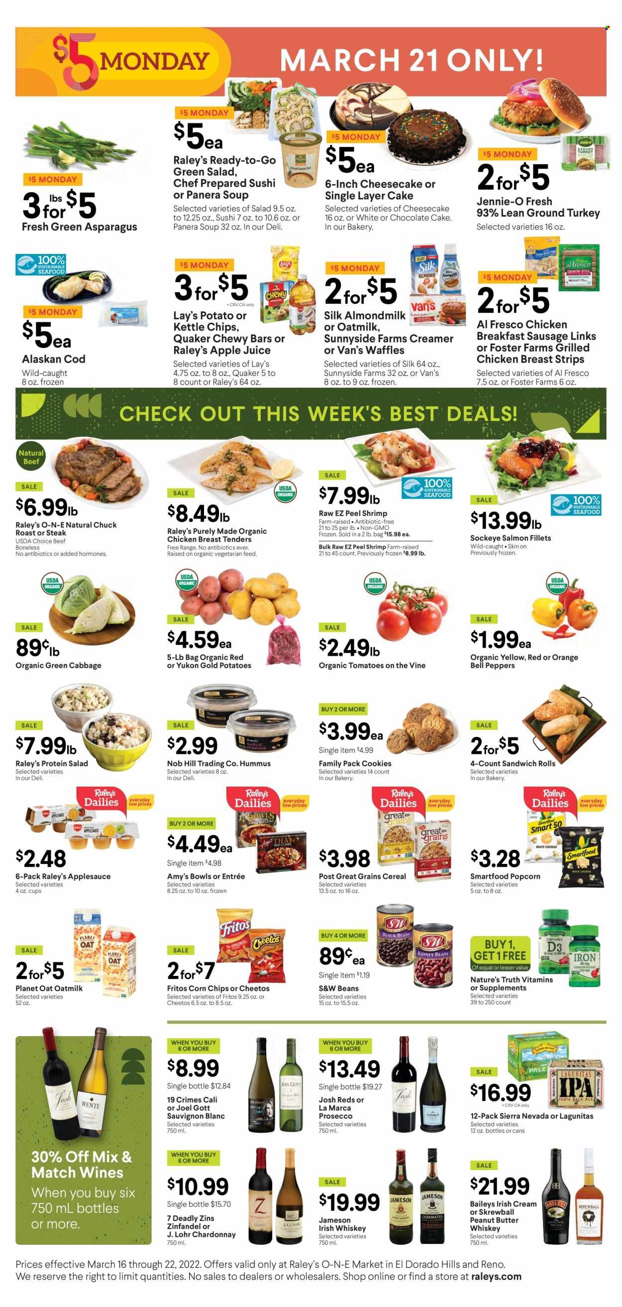 Raley's (CA, NV) Weekly Ad Flyer March 16 to March 23