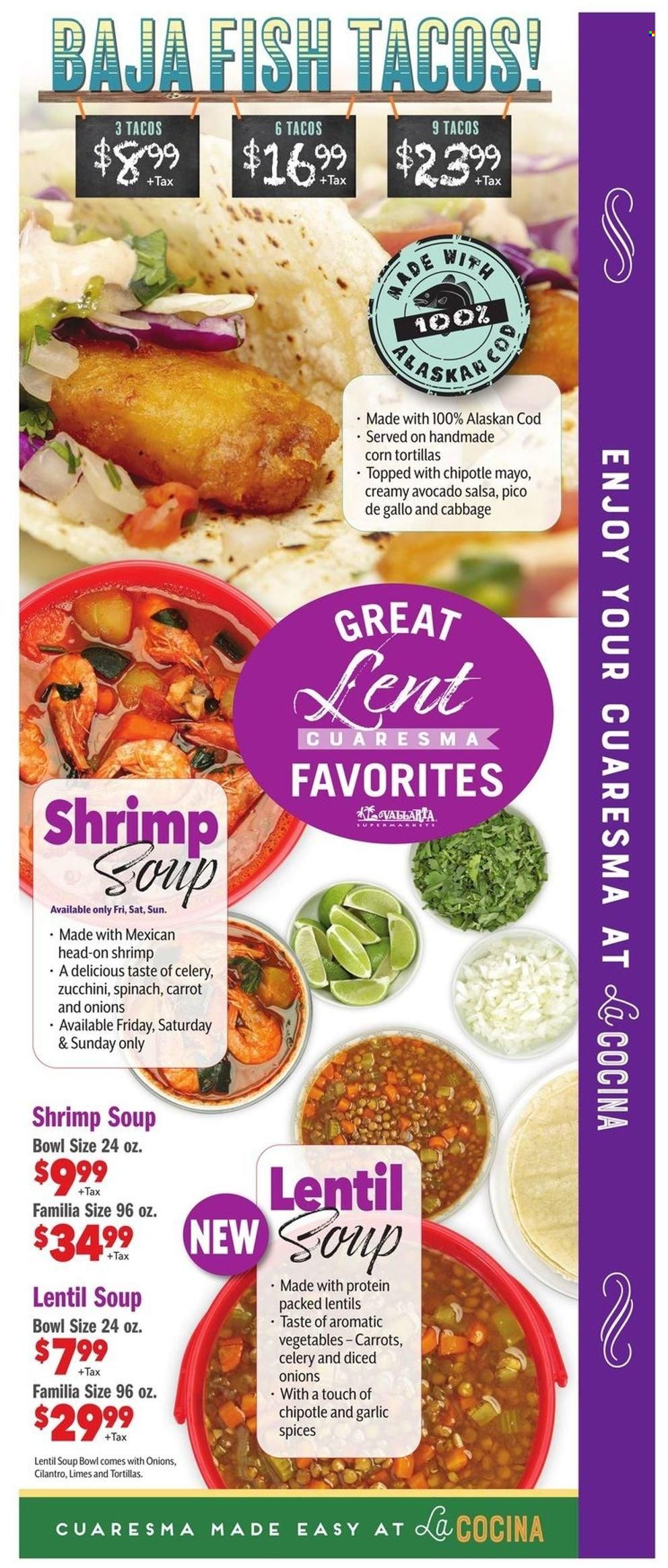 Vallarta (CA) Weekly Ad Flyer March 16 to March 23