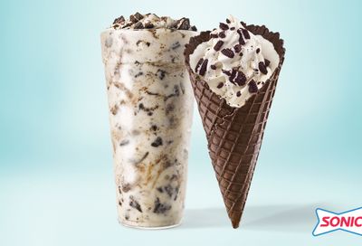 Sonic Drive-in Serves Up the Tasty Double Stuf Oreo Blast and Waffle Cone for a Short Time