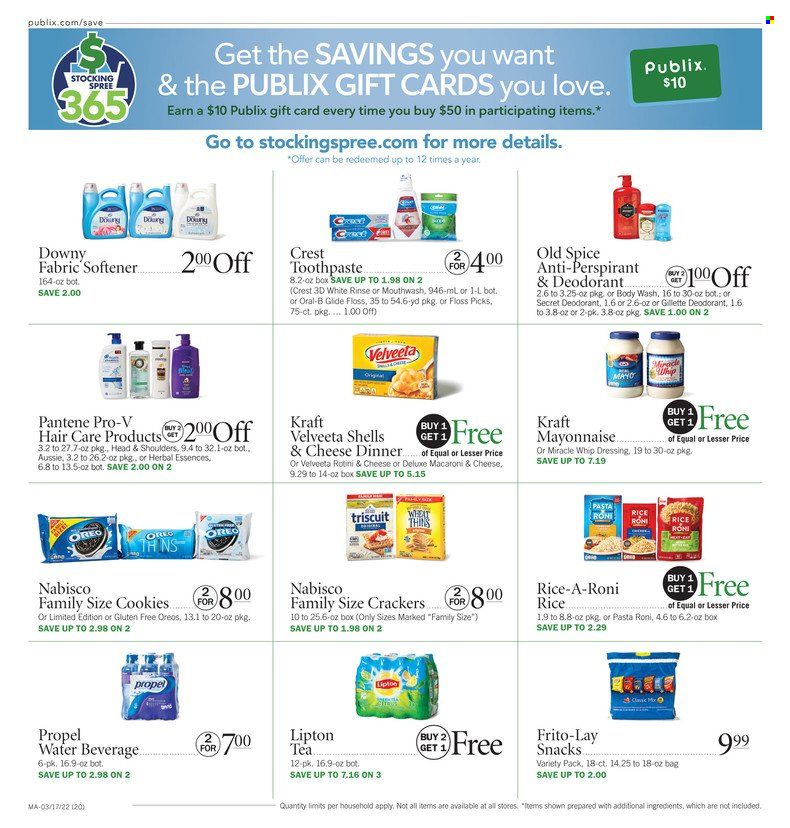 Publix (AL, FL, GA, NC, SC, TN) Weekly Ad Flyer March 17 to March 24