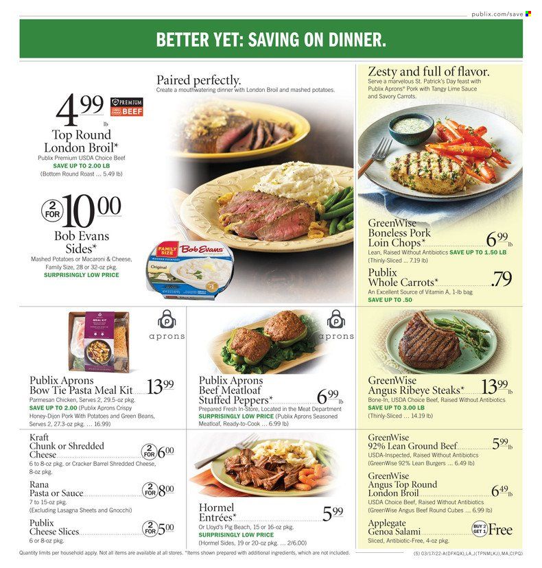 Publix (AL, FL, GA, NC, SC, TN) Weekly Ad Flyer March 17 to March 24