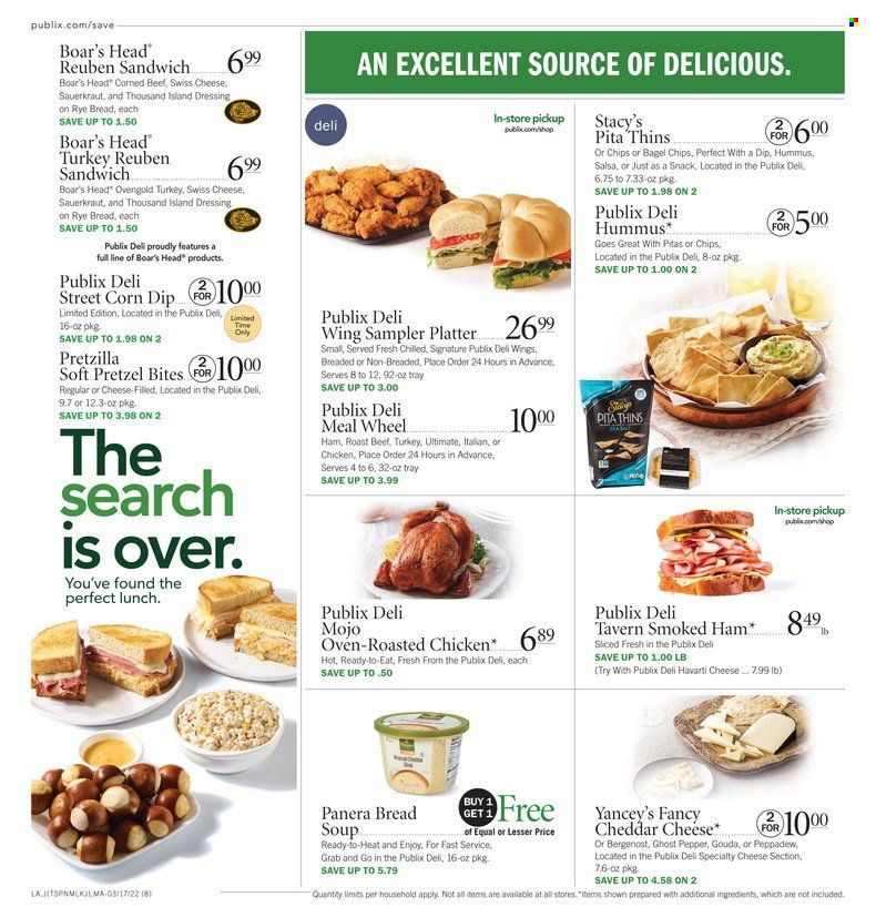 Publix (AL, FL, GA, NC, SC, TN) Weekly Ad Flyer March 17 to March 24