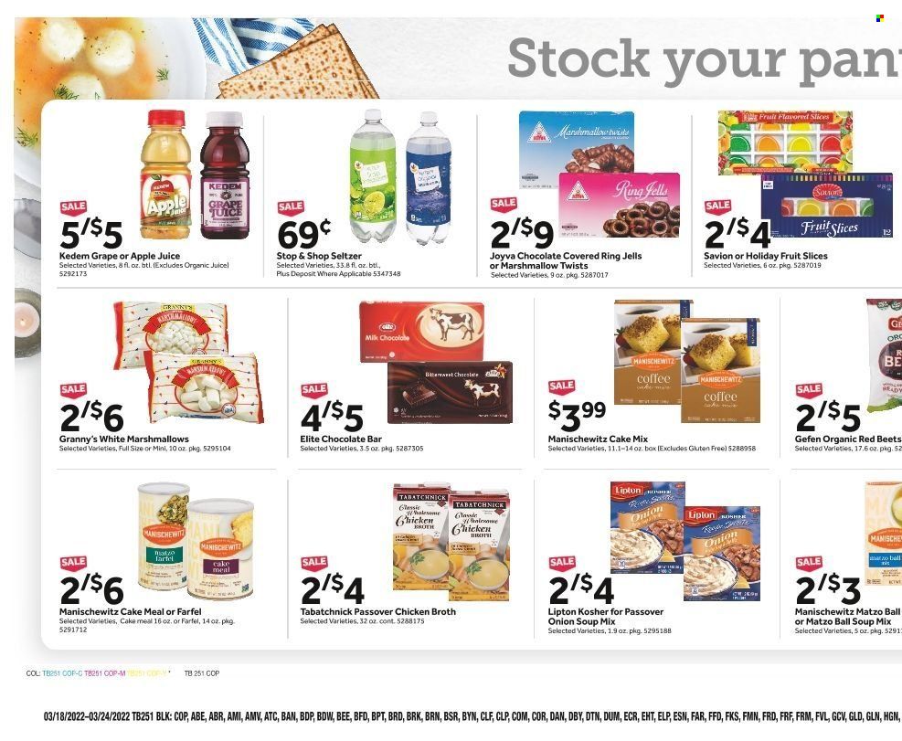 Stop & Shop (NJ) Weekly Ad Flyer March 17 to March 24