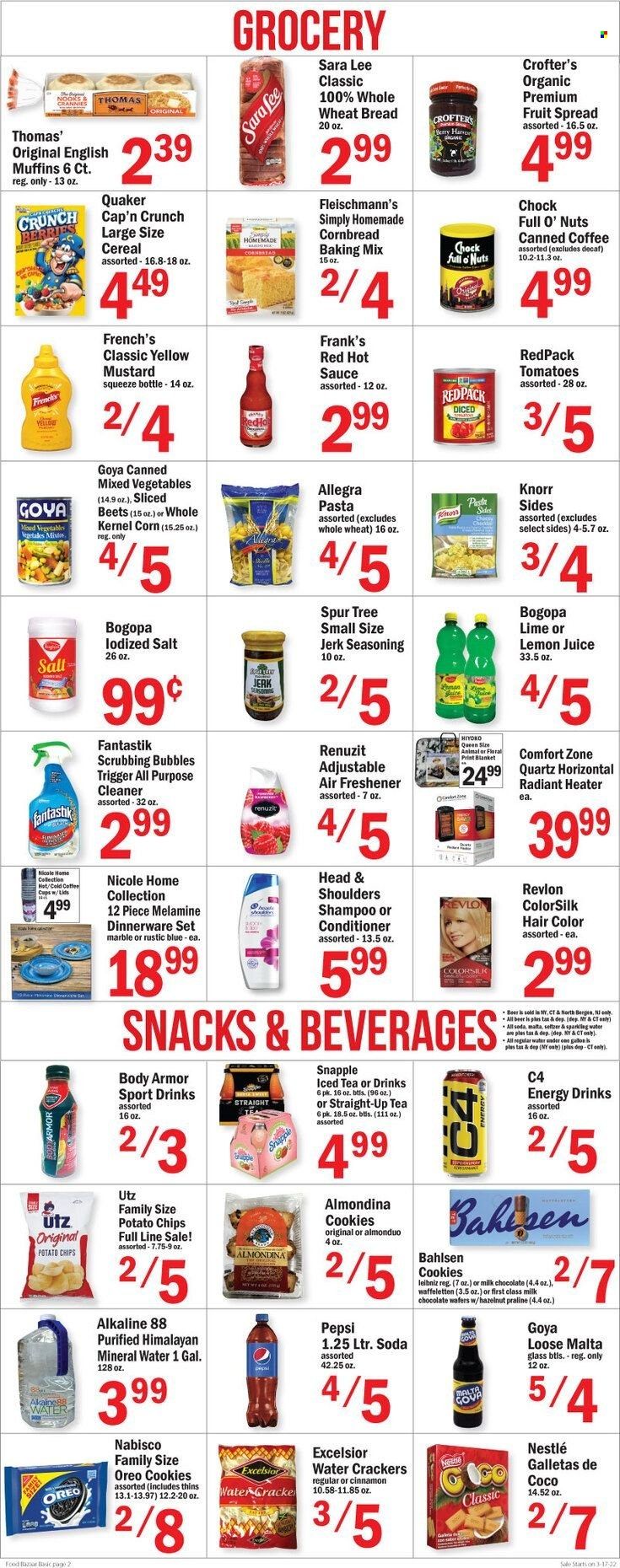 Food Bazaar (CT, NJ, NY) Weekly Ad Flyer March 17 to March 24