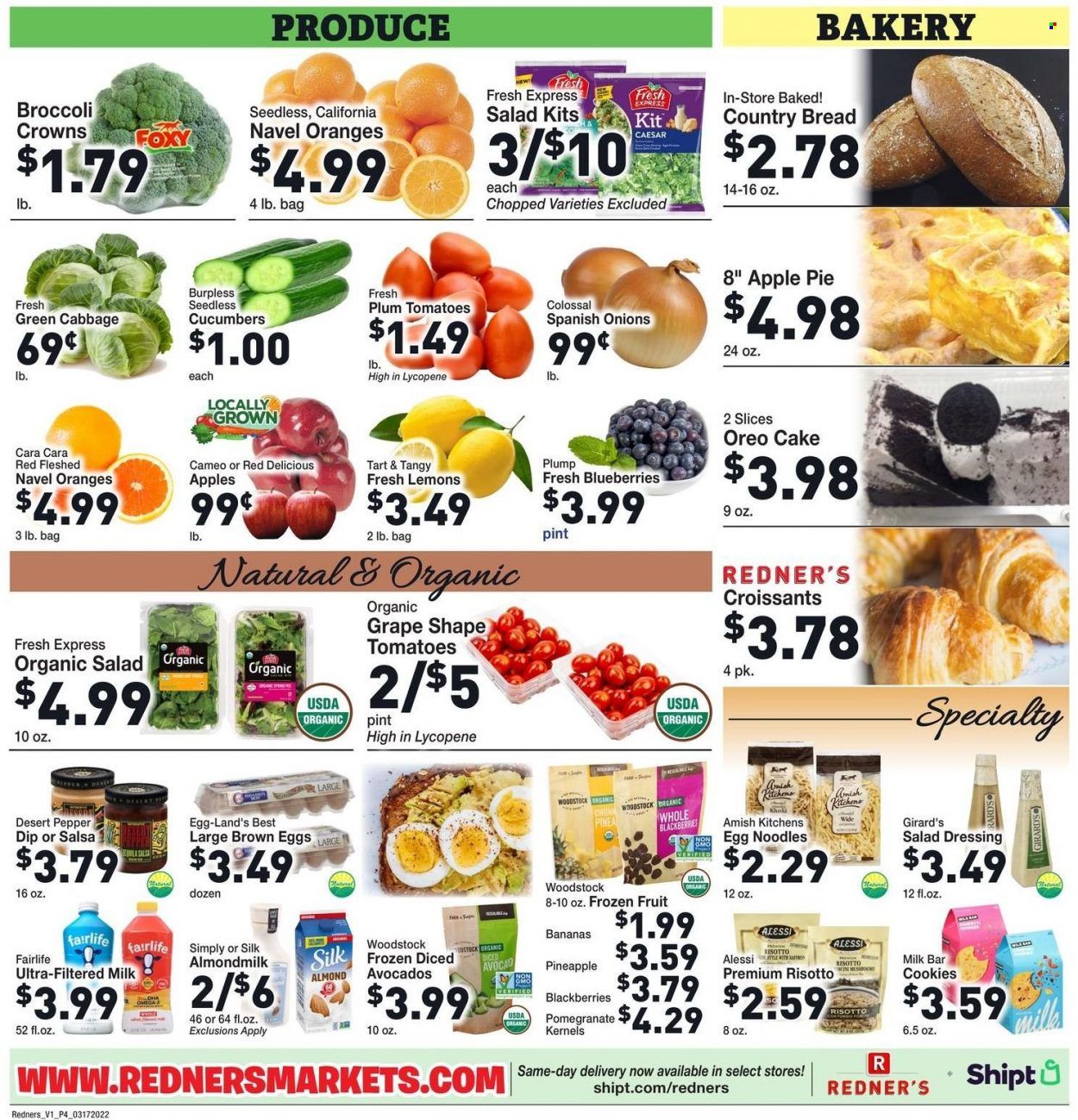 Redner's Markets (DE, MD, PA) Weekly Ad Flyer March 17 to March 24