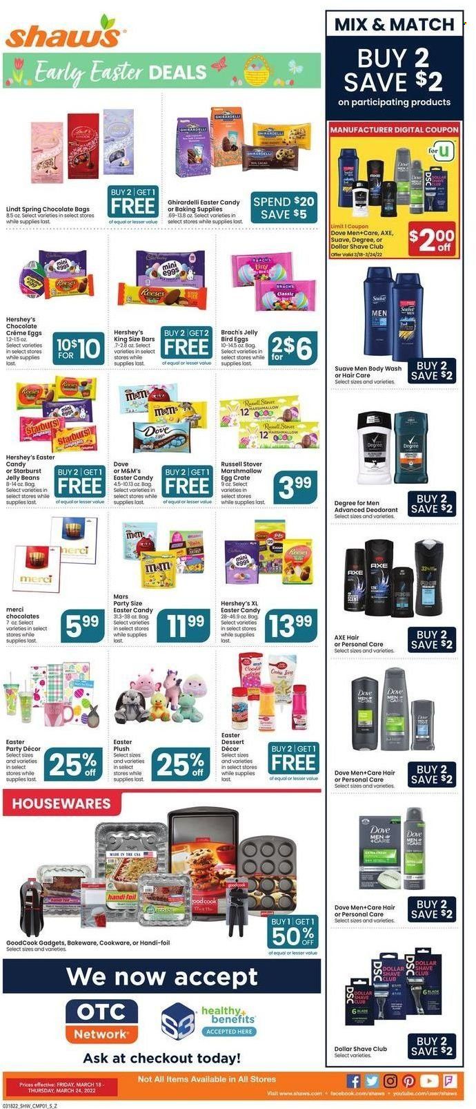 Shaw’s (MA, ME, NH, RI, VT) Weekly Ad Flyer March 17 to March 24