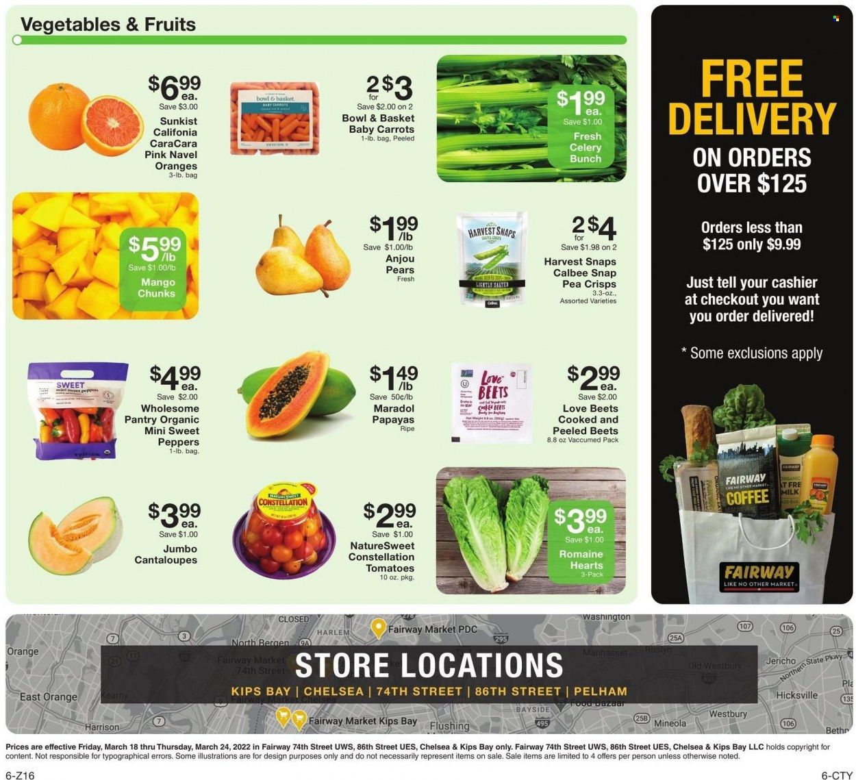 Fairway Market (CT, NJ, NY) Weekly Ad Flyer March 18 to March 25