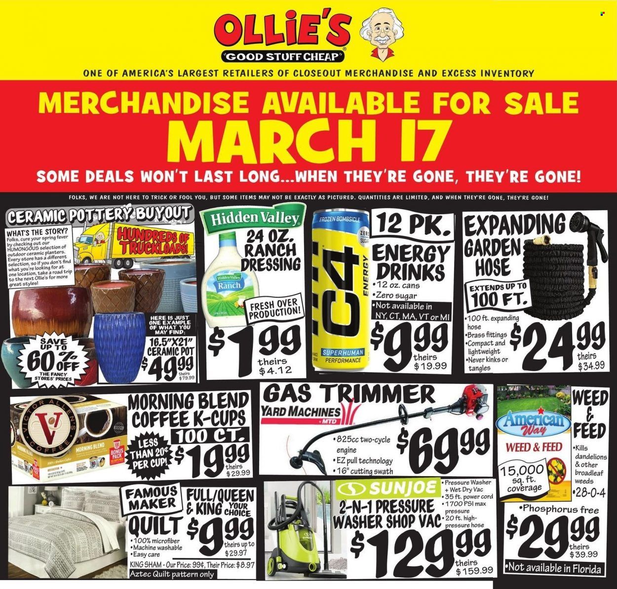Ollie's Bargain Outlet Weekly Ad Flyer March 18 to March 25