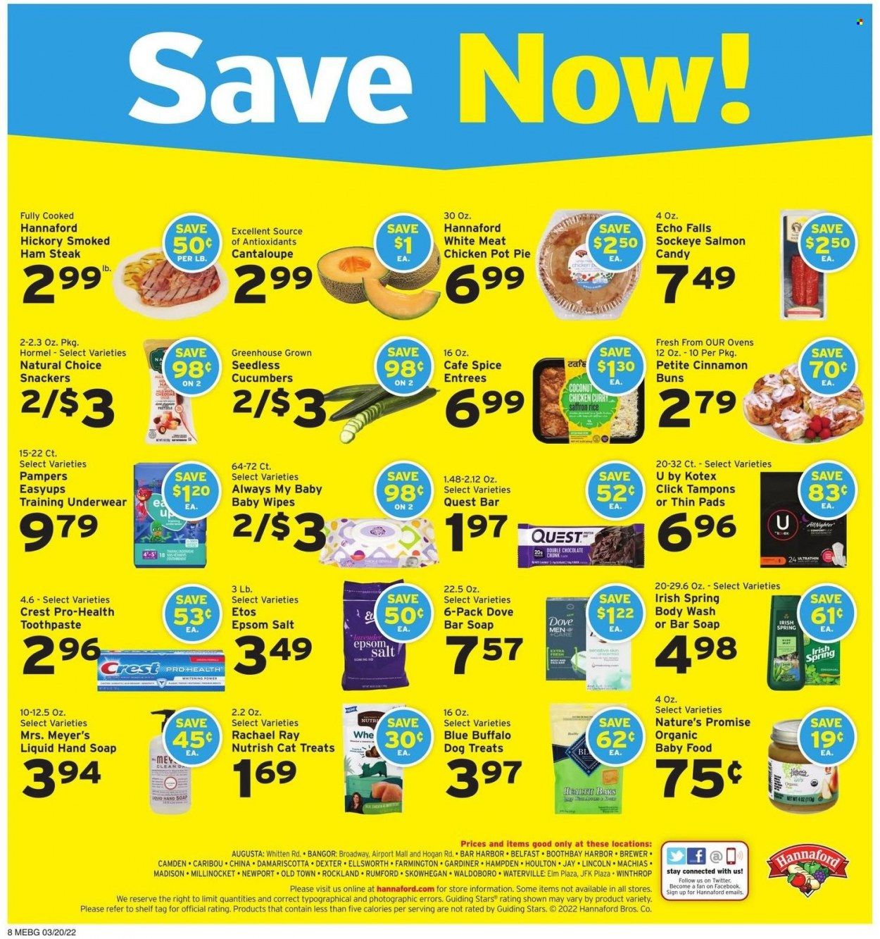 Hannaford (ME) Weekly Ad Flyer March 18 to March 25