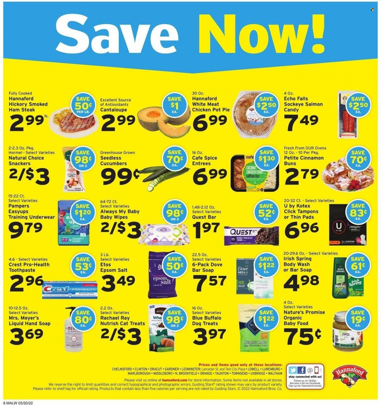 Hannaford (MA) Weekly Ad Flyer March 18 to March 25