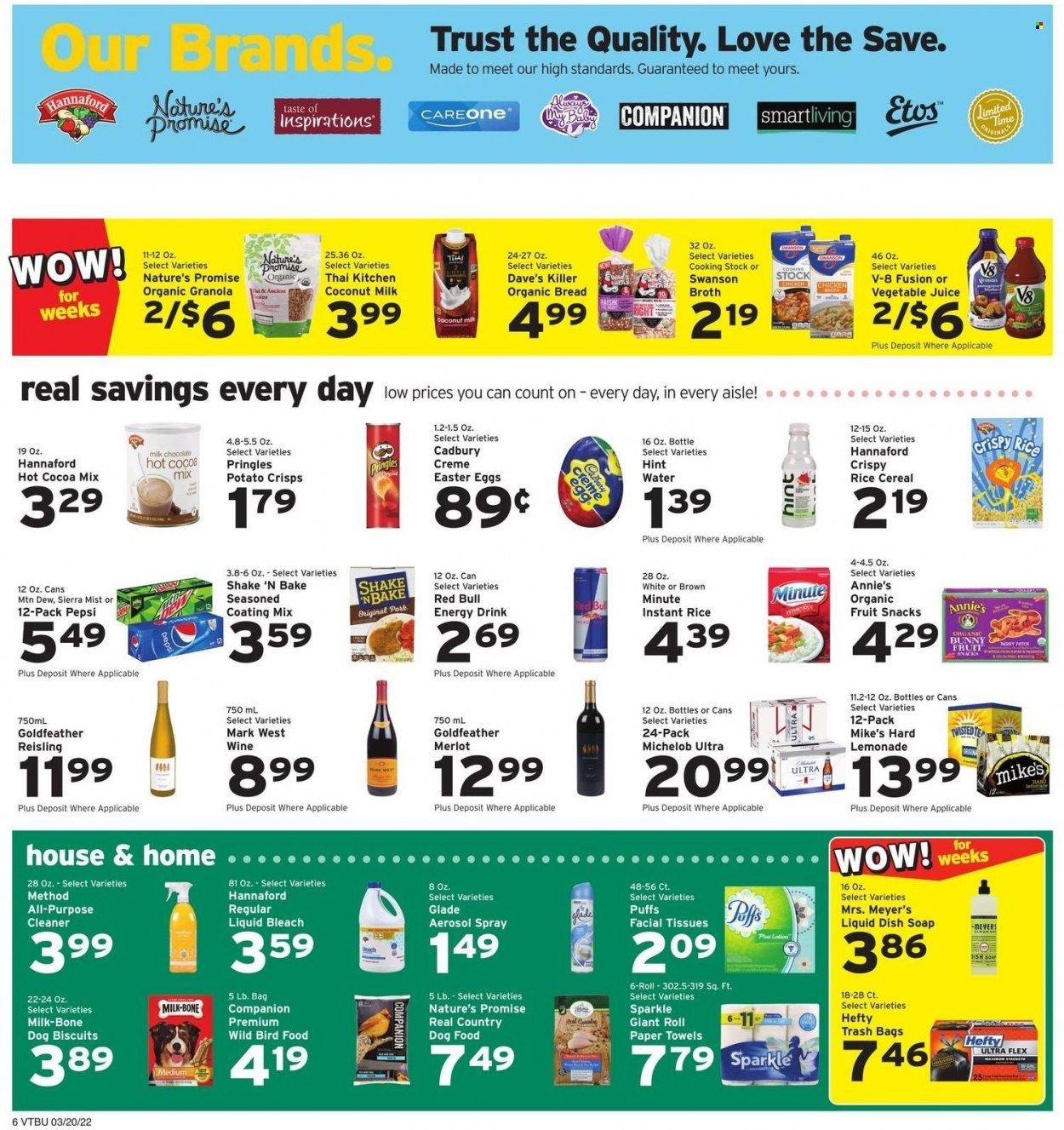 Hannaford (VT) Weekly Ad Flyer March 18 to March 25
