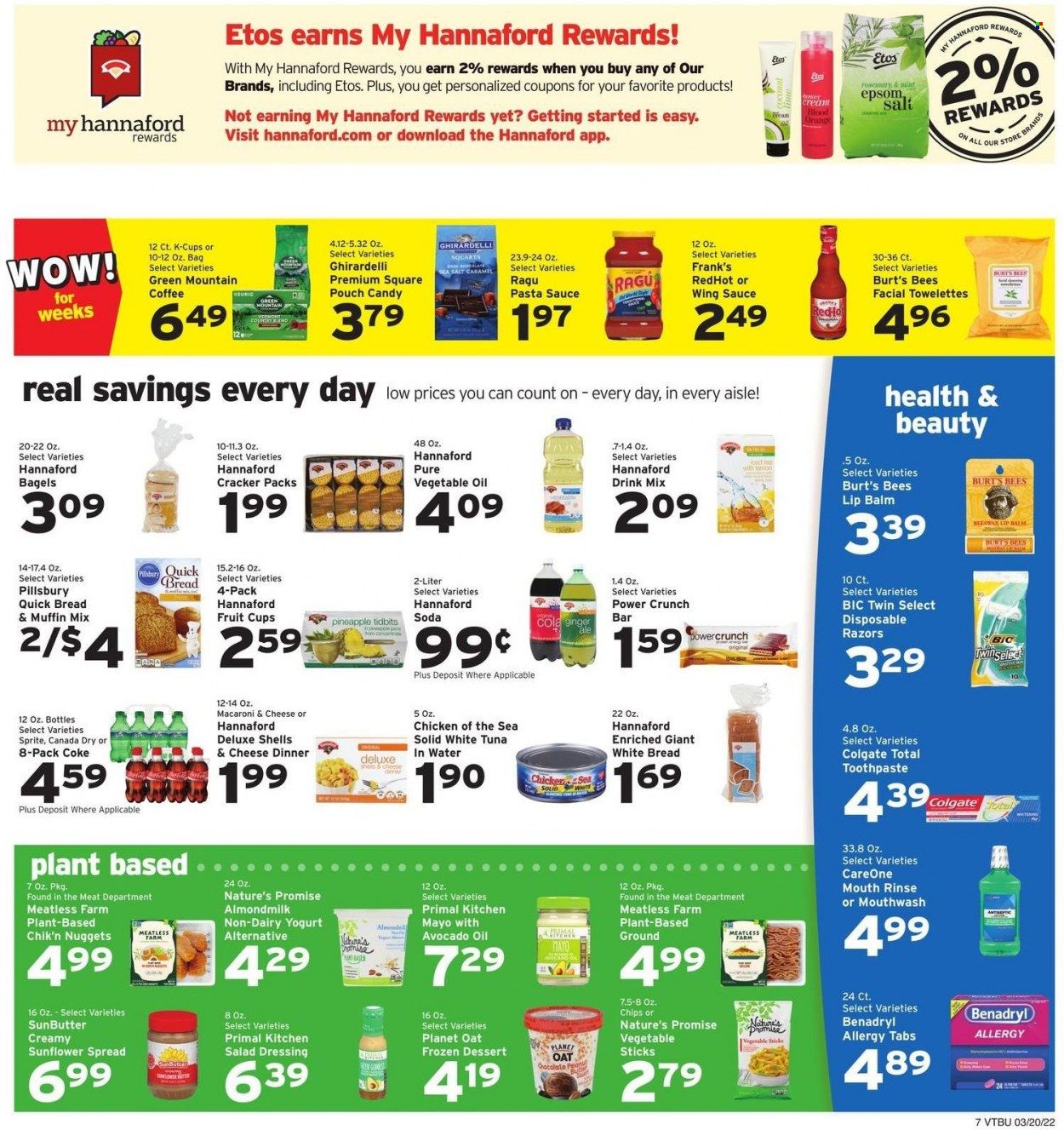 Hannaford (VT) Weekly Ad Flyer March 18 to March 25