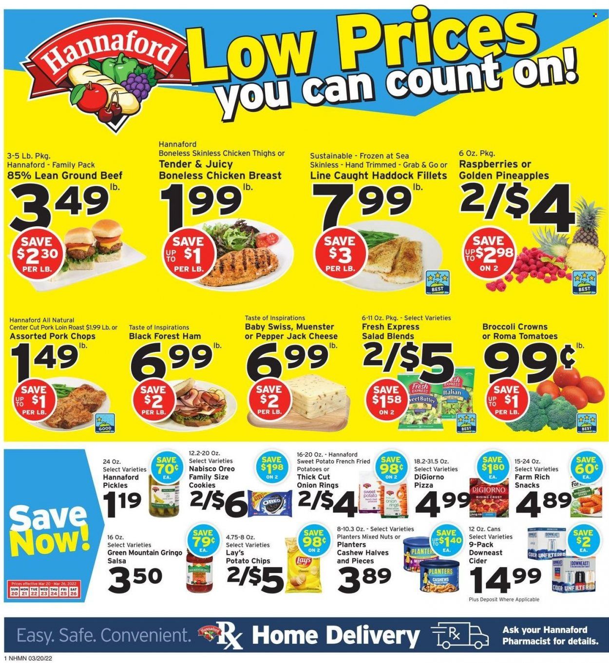 Hannaford (NH) Weekly Ad Flyer March 18 to March 25