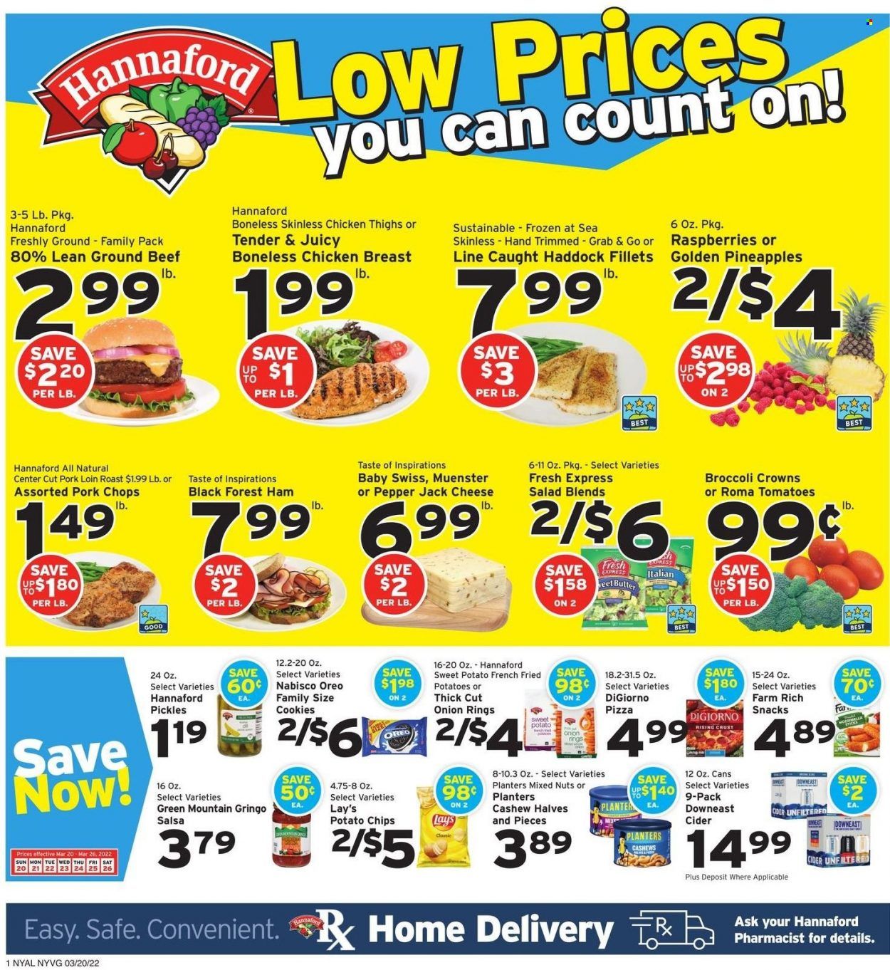 Hannaford (NY) Weekly Ad Flyer March 18 to March 25