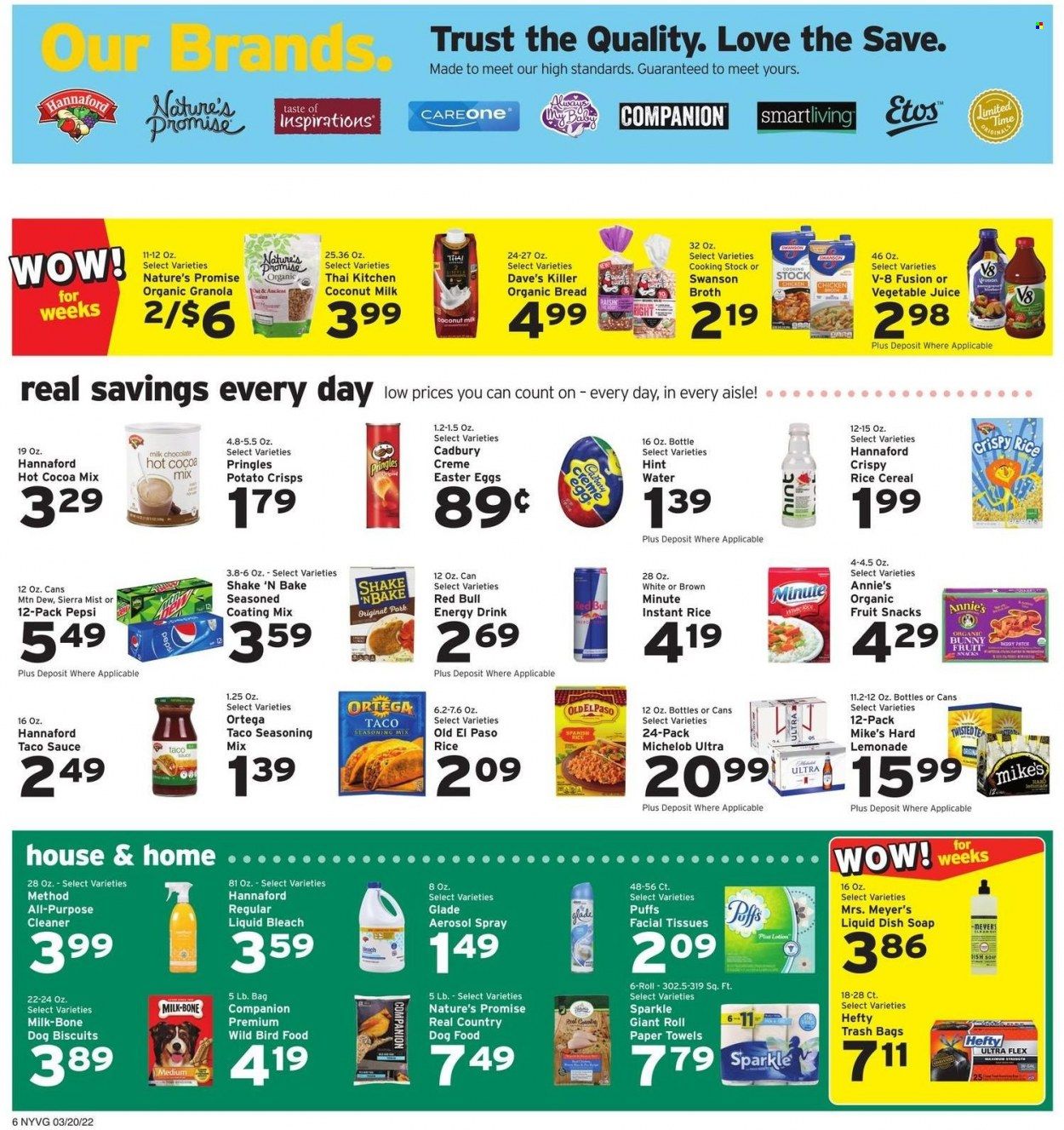 Hannaford (NY) Weekly Ad Flyer March 18 to March 25