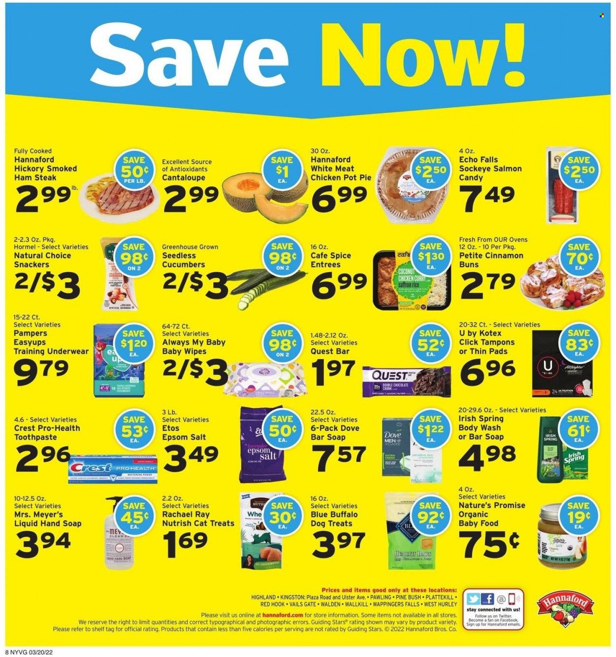 Hannaford (NY) Weekly Ad Flyer March 18 to March 25