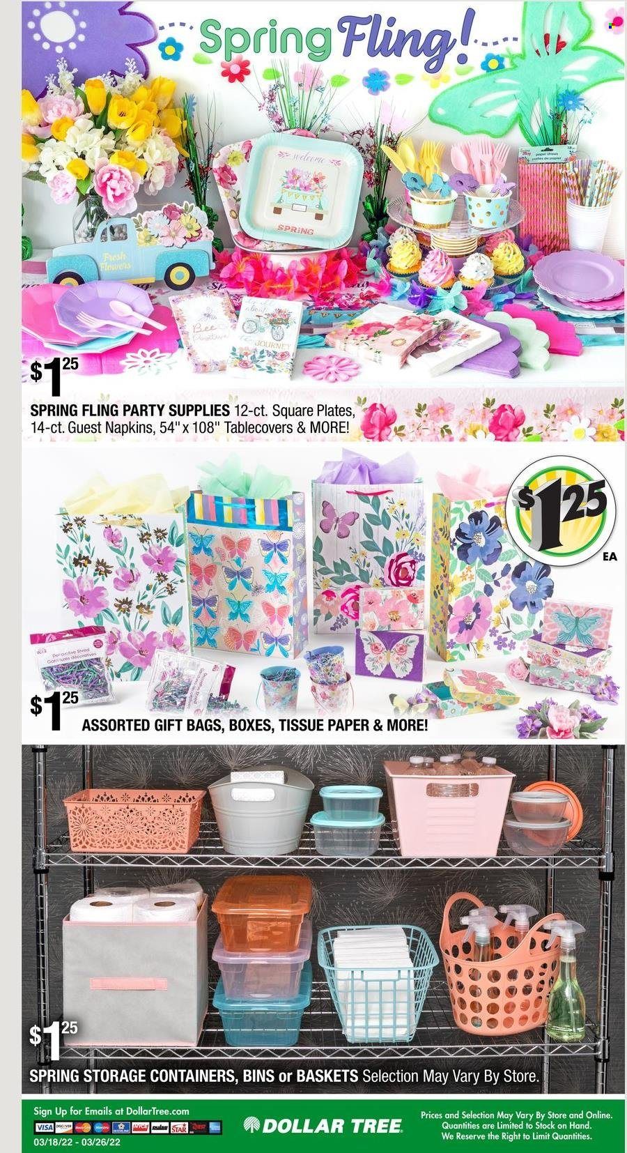 Dollar Tree Weekly Ad Flyer March 18 to March 25