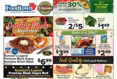 Foodtown (NJ, NY, PA) Weekly Ad Flyer March 18 to March 25