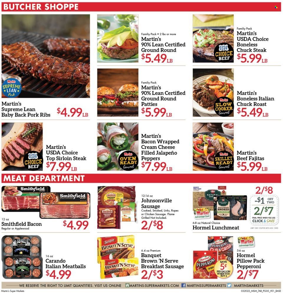 Martin’s (IN, MI) Weekly Ad Flyer March 18 to March 25