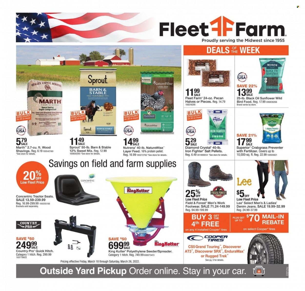 Fleet Farm (IA, MN, ND, WI) Weekly Ad Flyer March 18 to March 25