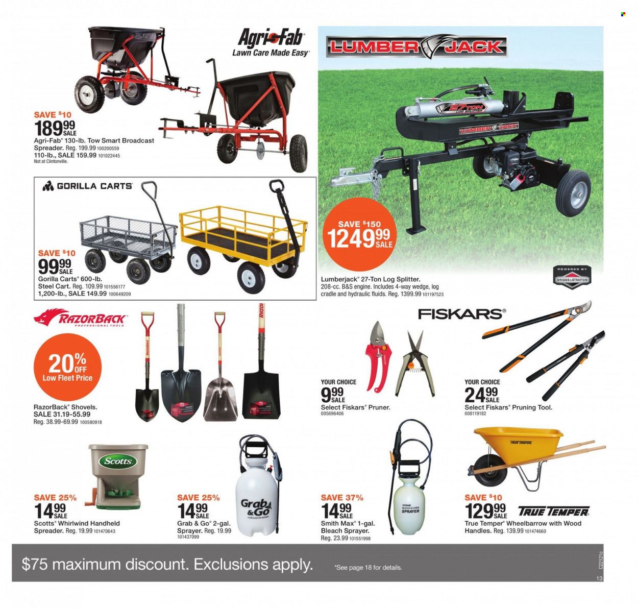 Fleet Farm (IA, MN, ND, WI) Weekly Ad Flyer March 18 to March 25