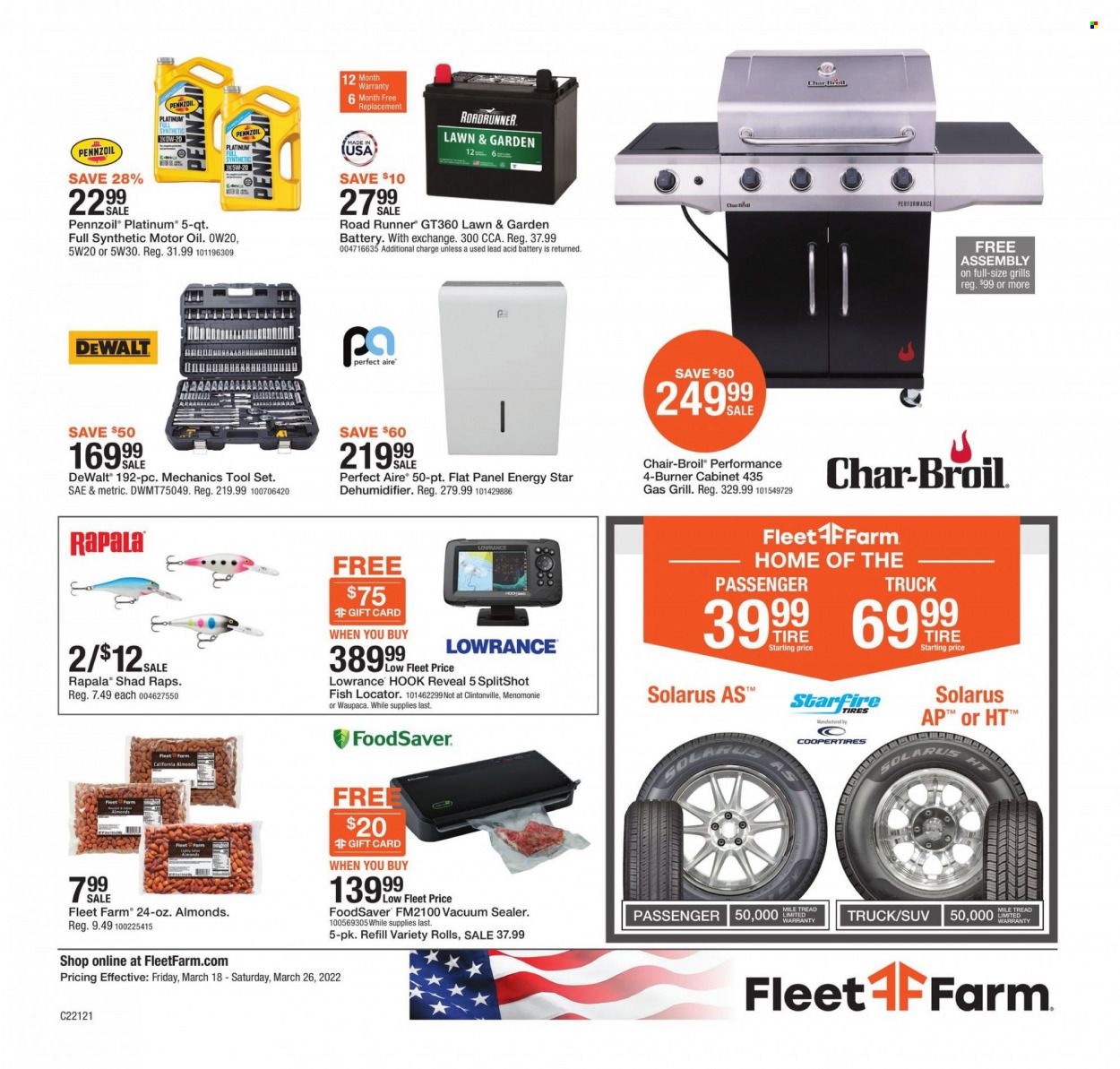 Fleet Farm (IA, MN, ND, WI) Weekly Ad Flyer March 18 to March 25