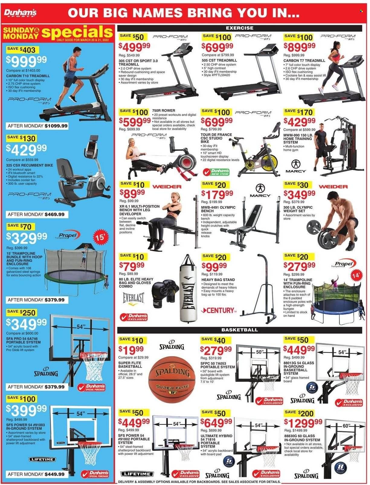 Dunham's Sports Weekly Ad Flyer March 21 to March 28
