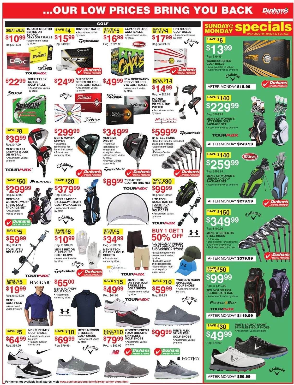 Dunham's Sports Weekly Ad Flyer March 21 to March 28