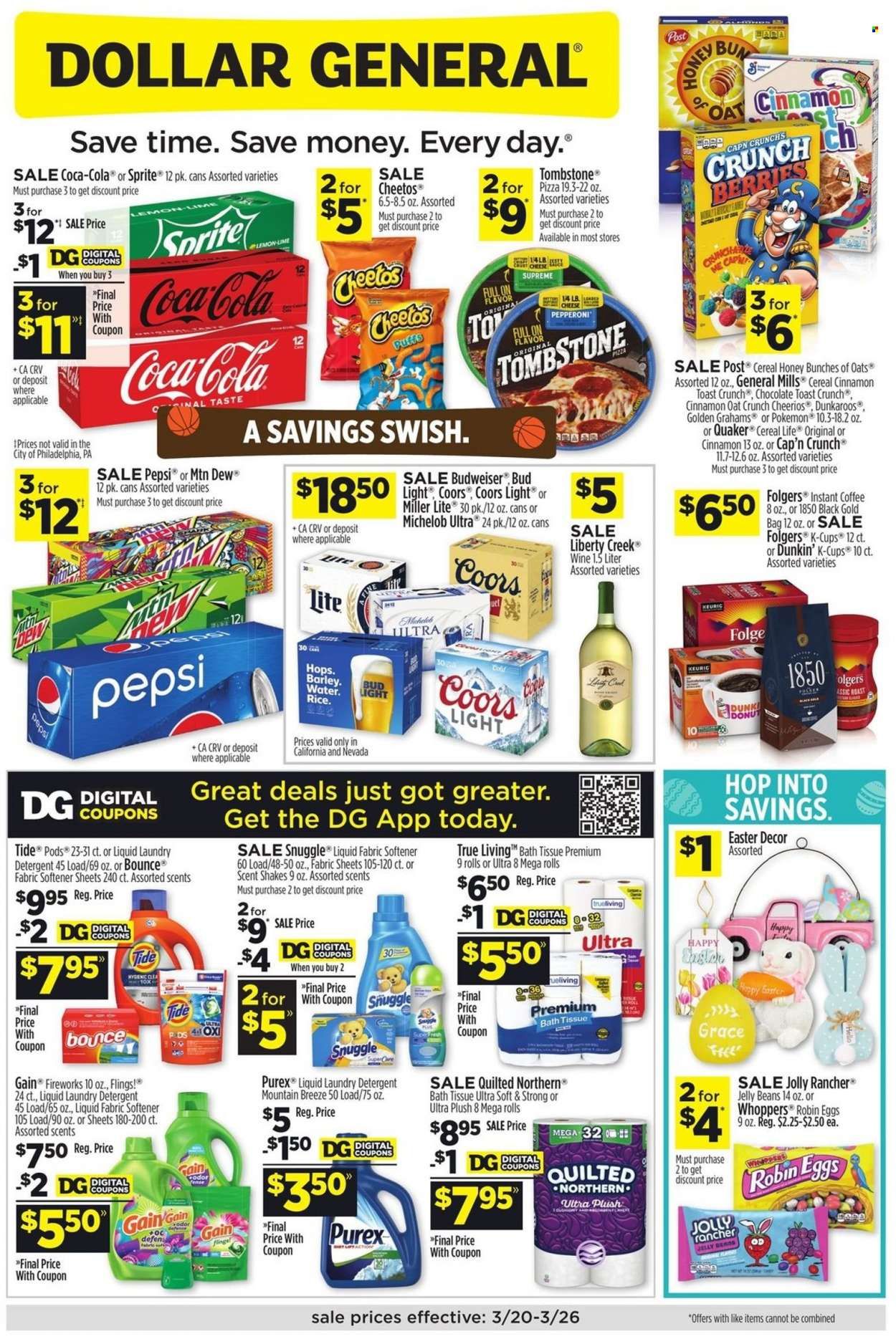 Dollar General Weekly Ad Flyer March 21 to March 28