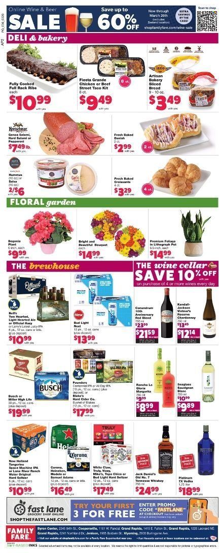 Family Fare (MI) Weekly Ad Flyer March 21 to March 28