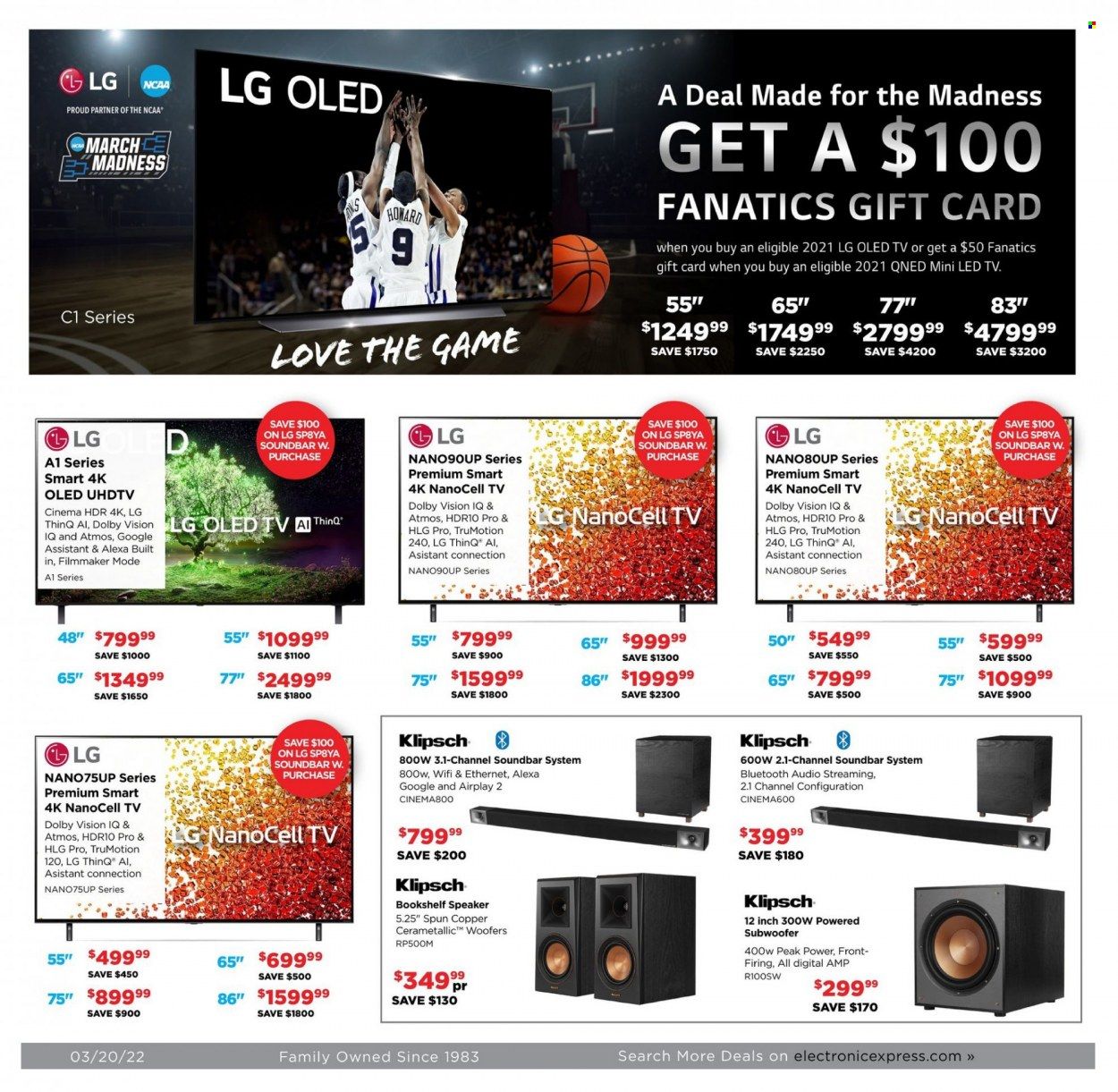 Electronic Express (AL, TN) Weekly Ad Flyer March 21 to March 28